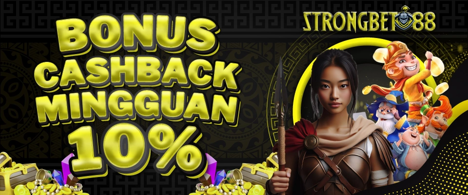 Bonus Cashback Mingguan All Games 10%